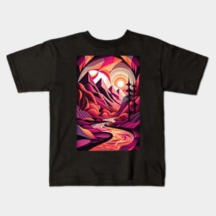 Landscape - Surreal Kids T-Shirt